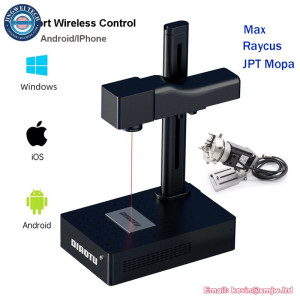 Portable Wifi Wireless Fiber Laser Metal Nameplate Engraving Machine