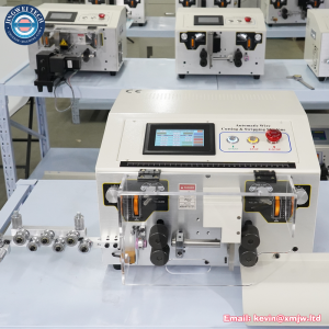 SWT508-MAX1-4-S Touch Screen Wire Stripper Stripping Machine