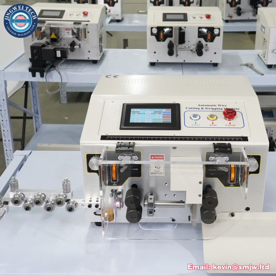 SWT508-MAX1-4-S Touch Screen Wire Stripper Stripping Machine