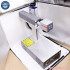 Auto Focus Raycus Fiber Laser Metal Nameplate Engraving Machine