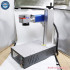 Fiber Laser Metal Cutting Engraving Machine with Rotary Axis