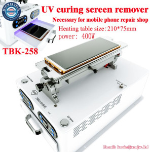 TBK-258 UV Curing LCD Screen Frame Separator Machine