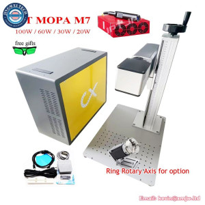 JPT M7 MOPA Fiber Laser Metal Cutting & Engraving Machine