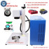 JPT MOPA M7 Fiber Laser Metal Cutting Engraving Machine with Rotary Axis