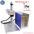 Raycus MAX Fiber Laser Metal Cutting Engraving Machine with Rotary Axis