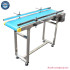 Food Grade Stainless Steel Conveyor Belt Machine with Adjustable Guardrail