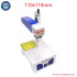 Raycus Fiber Laser Jewelry Metal Cutting Engraving Machine with Rotary Axis