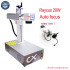Auto Focus Raycus Fiber Laser Metal Nameplate Engraving Machine