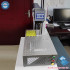 Raycus Fiber Laser Jewelry Metal Cutting Engraving Machine with Rotary