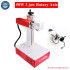 JPT Raycus Fiber Laser Jewelry Metal Engraving Machine with Rotary Axis