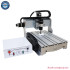 4 Axis CNC Router Wood Metal Milling Machine with 4th Rotary Axis