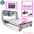 Mini CNC 3040 Frame Ball Screw Rotary Axis Kit