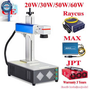 Desktop High-Precision Fiber Laser Metal Nameplate Marking Machine