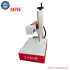 Auto Focus Fiber Laser Metal Leather Engraving Tool with Ring Rotary Axis