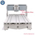 3040 CNC Frame Kit with Ball Screw Aluminum Table