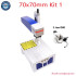 Raycus Fiber Laser Jewelry Metal Cutting Engraving Machine with Rotary Axis