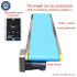 Food Grade PU Belt Vending Machine Conveyor with Speed Control