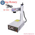 Raycus Fiber Laser Ring Bracelet Cups Marking Machine with Rotary Axis