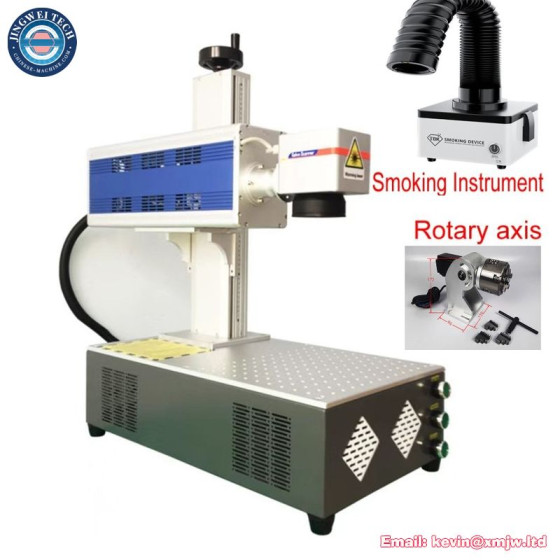 CO2 Metal Pipe Laser Marking Machine for Non-Metal Engraving
