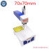 Raycus Fiber Laser Jewelry Metal Cutting Engraving Machine with Rotary Axis