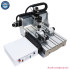 4 Axis CNC Router Wood Metal Milling Machine with 4th Rotary Axis