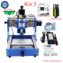 Mini Metal Frame CNC Router Laser Engraving PCB Milling Machine