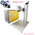 Raycus Fiber Laser Metal Marking Machine with Rotary Axis & Galvo Scanner