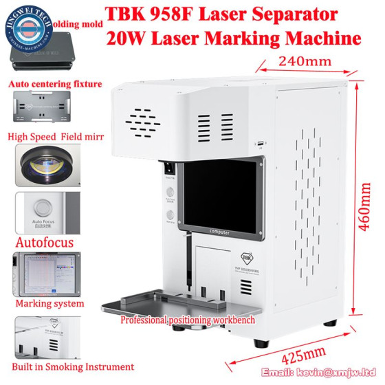 TBK 958F Automatic iPhone Rear Glass Laser Separator