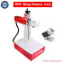 JPT Raycus Fiber Laser Jewelry Metal Engraving Machine with Rotary Axis