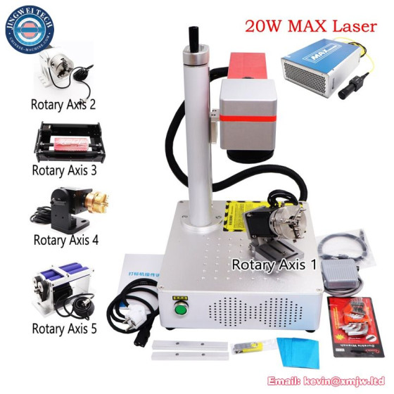 Mini Portable High Accuracy Laser Metal Engraving Machine