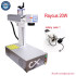 Auto Focus Raycus Fiber Laser Metal Nameplate Engraving Machine