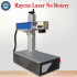 Raycus Fiber Laser Jewelry Metal Cutting Engraving Machine with Rotary