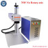 Raycus MAX Fiber Laser Metal Cutting Engraving Machine with Rotary Axis