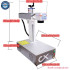 Raycus Fiber Laser Metal Ring Marking Machine with Rotary Axis
