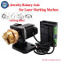 Fiber Laser Rotary Axis Chuck for Jewelry Ring Bracelet Engraving