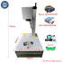 Raycus EZCAD Fiber Laser Jewelry Metal Cutting Engraving Machine