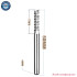 Solid Carbide Corn End CNC Milling Cutter Bits