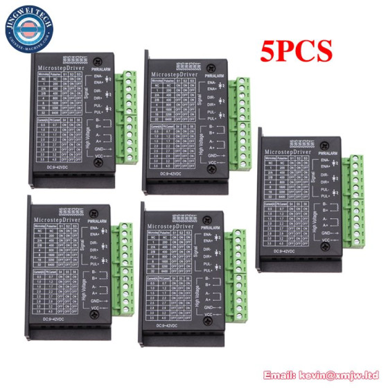 Upgraded TB6600 Stepper Motor Driver for 3D Printer & CNC Router