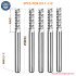 Solid Carbide Corn End CNC Milling Cutter Bits