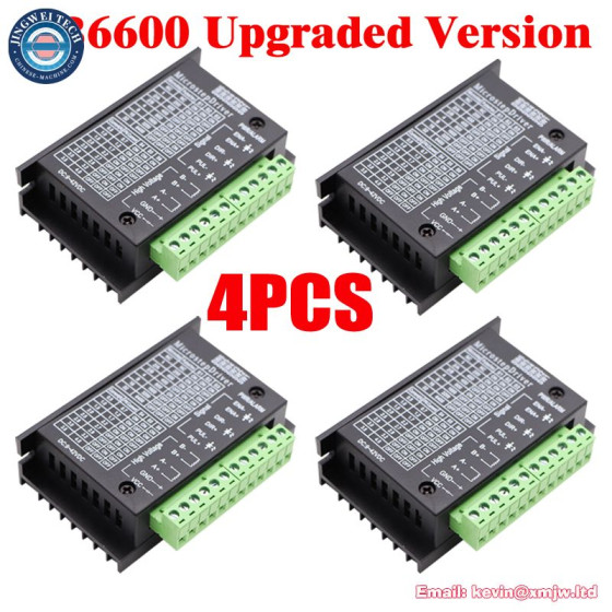 Upgraded TB6600 Stepper Motor Driver - 4.0A for 3D Printer & CNC Router