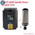 CNC Air Cooled Spindle Motor Kit with Frequency Converter
