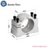 Aluminum CNC Spindle Clamp Holder for Router Spindle Motor