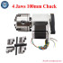 CNC Router Rotary Axis 4 Jaw Chuck with Stepper Motor