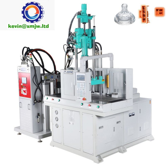 Vertical Silicon Mobile Phone Case Injection Molding Machine