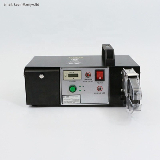 Electric Crimper Machine With Stripping Function