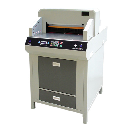 Program Electric Paper Guillotine