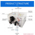 Two-Wheeled Small Cable Wire Stripping Machine