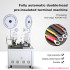 Automatic Double-Head Pre-insulated Terminal Crimping Machine