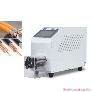 Computerized Automatic Coaxial Cable Wire Stripping Machine