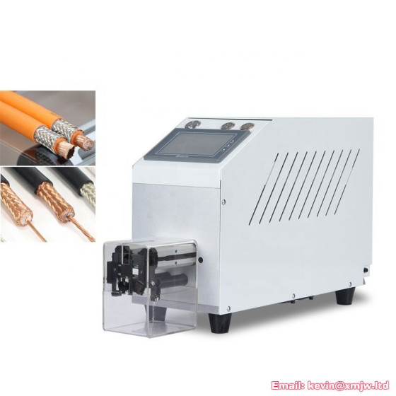 Computerized Automatic Coaxial Cable Wire Stripping Machine